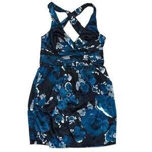 B. Darlin Girls Floral Cross Strap Formal Dress Size 13/14